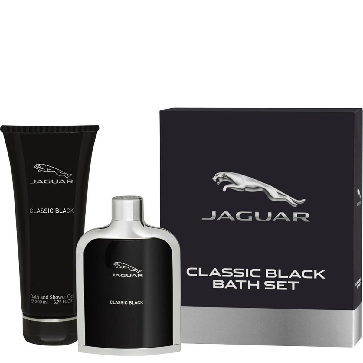 Jaguar - Cofanetto Classic Black Bath Set EDT 100ml + Gel Doccia 200ml