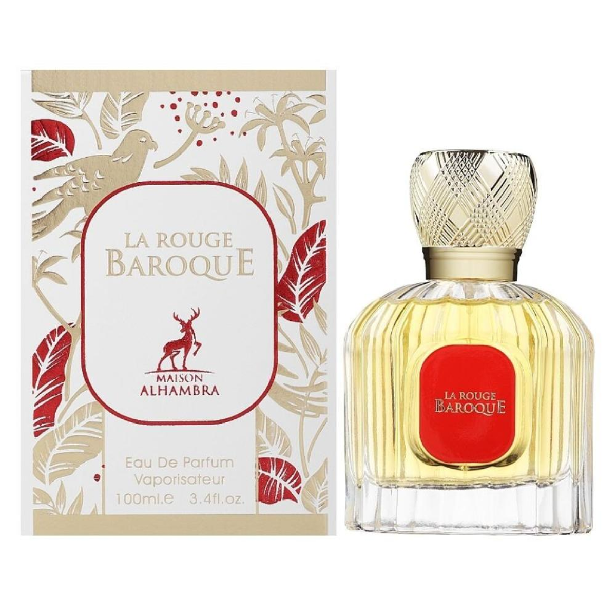 100ml Maison Alhambra - Baroque Rouge 540 - Eau de Parfum Mixte