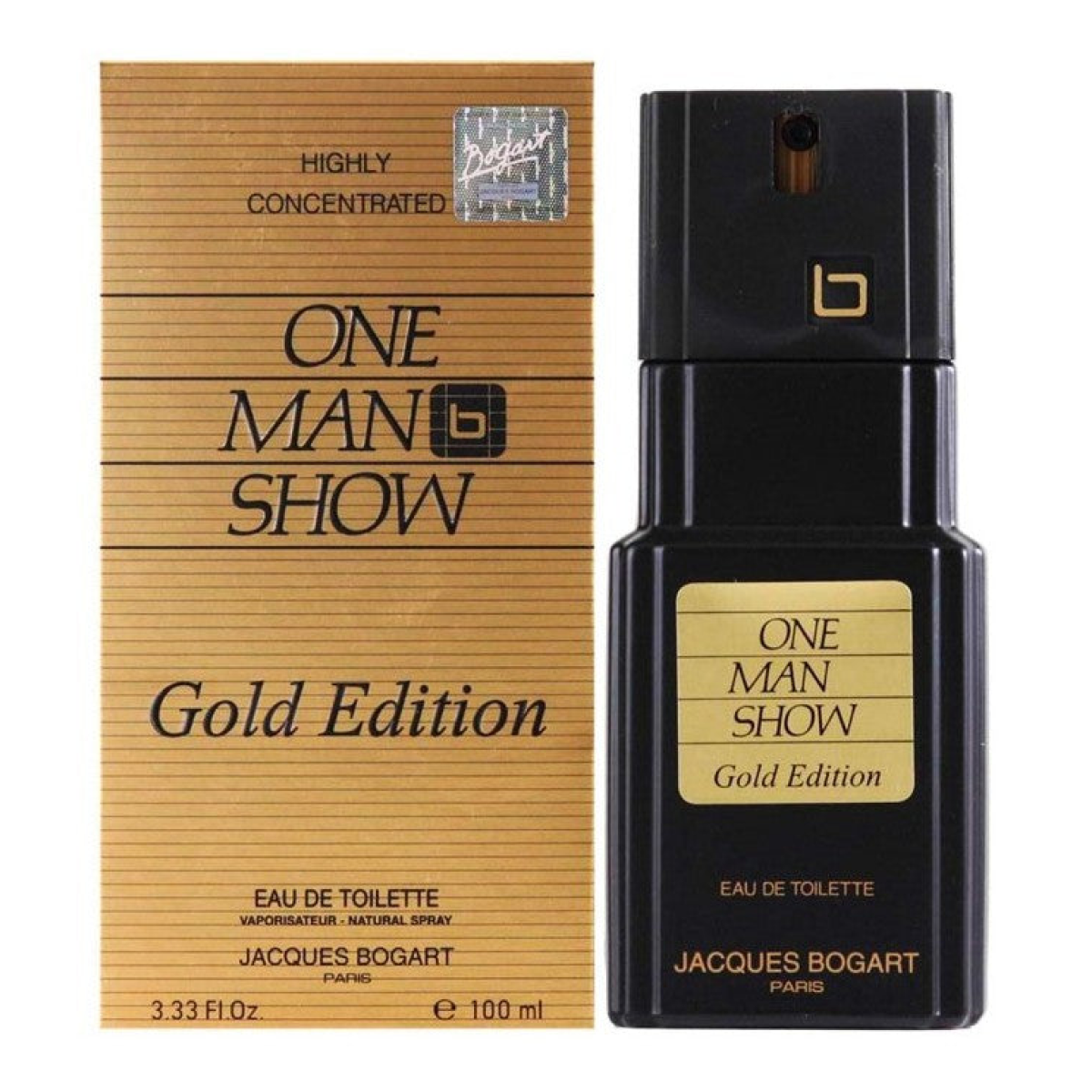 100ml Jacques Bogart - One Man Show Gold Edition - Eau de Toilette pour homme