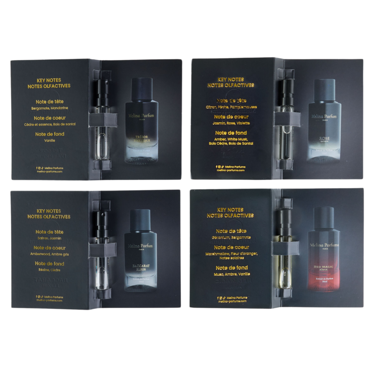 50ml Melina Parfums - Double Vanilla - Extrait de Parfum Mixte