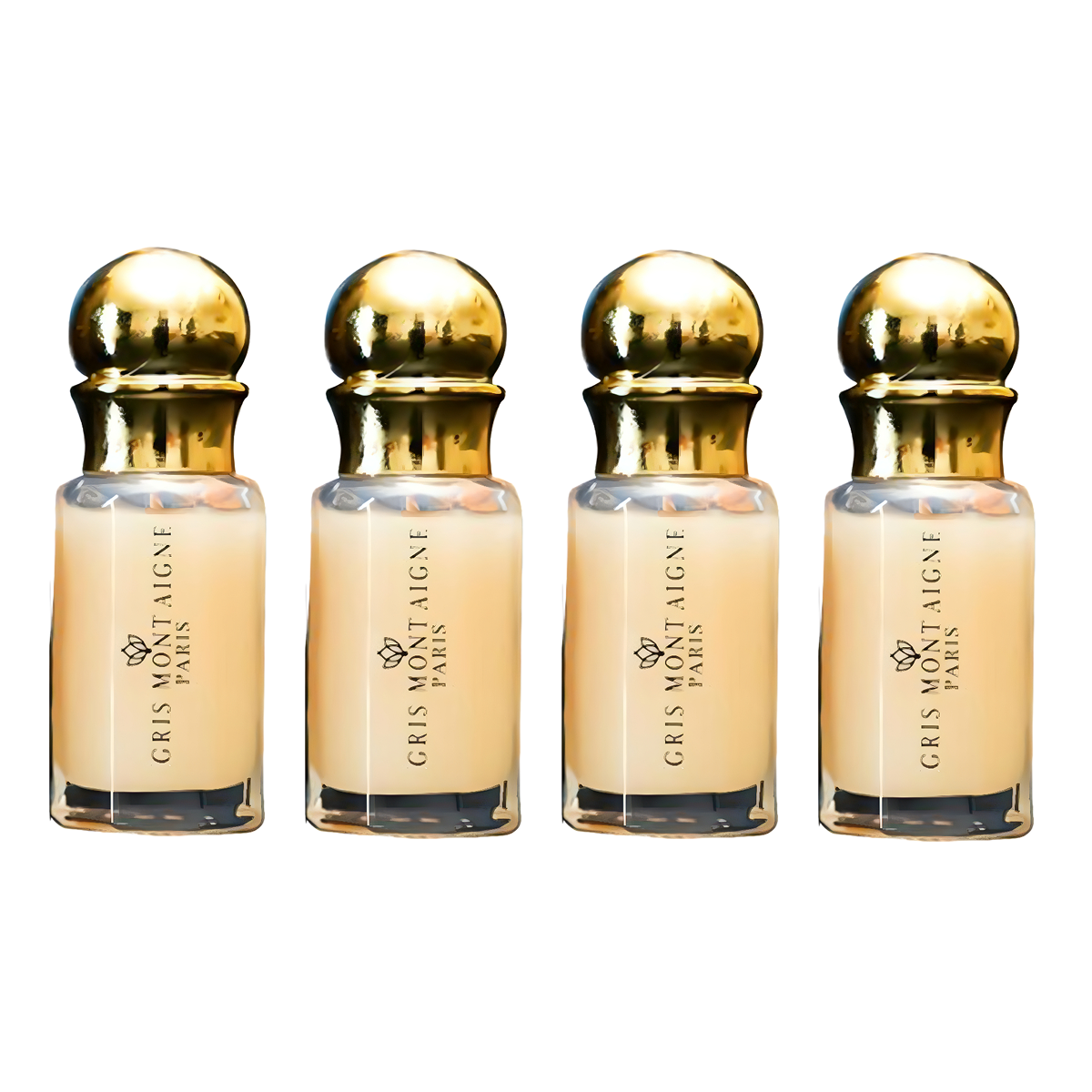 4*12ml Gris Montaigne - Musc Tahara Bellaya - Profumo concentrato
