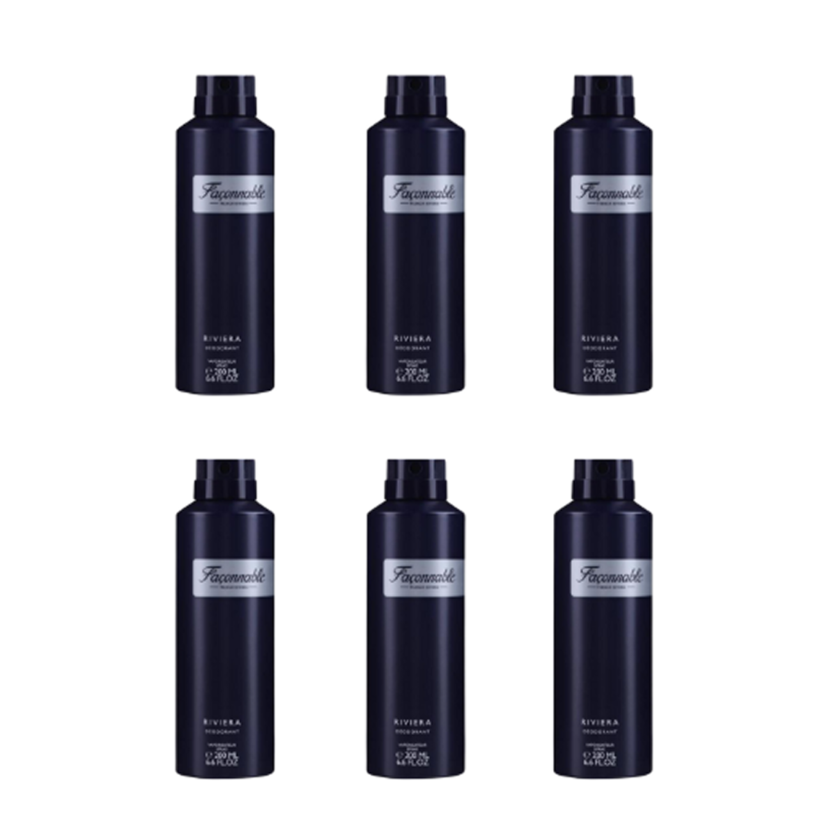 200ml Façonnable - Riviera - Déodorant pour homme