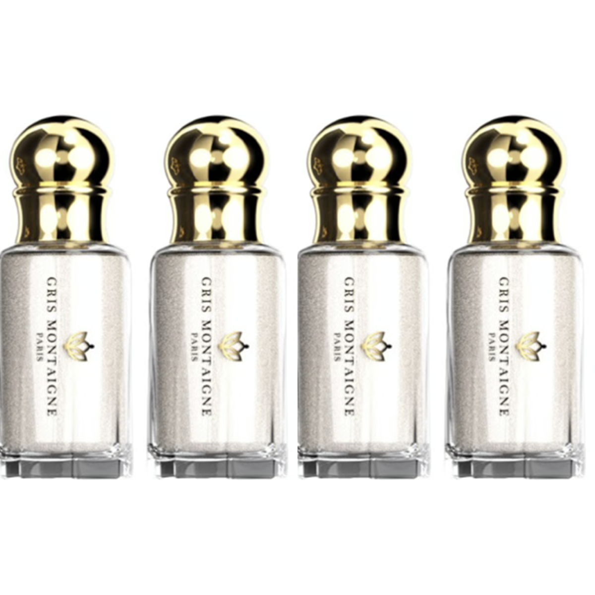4*12ml Gris Montaigne - Musc Tahara Rouh Al Arab - Profumo concentrato