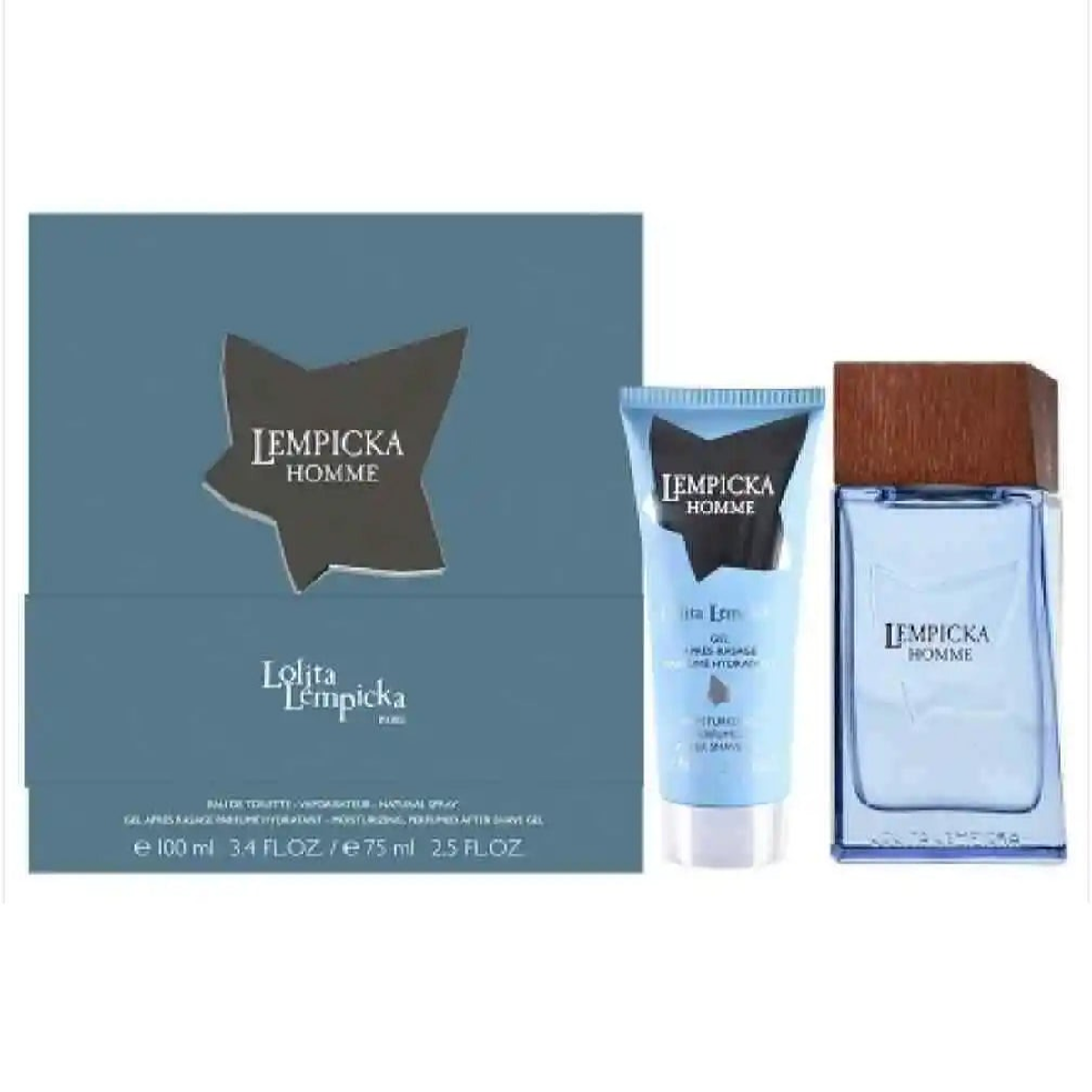 Lolita Lempicka - Cofanetto da Uomo Eau de Toilette 100ml + Gel Dopobarba 75ml
