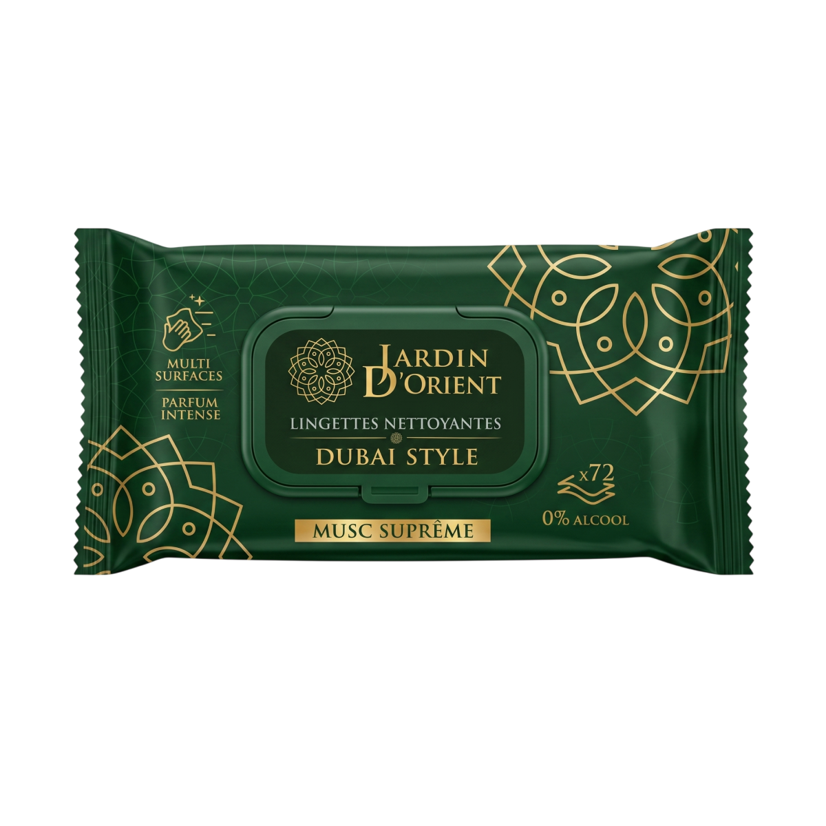 Jardin d'Orient - Musc Suprême - Lingettes Nettoyantes