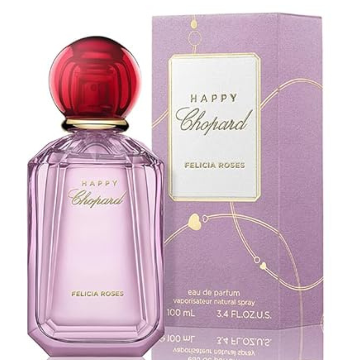 100 ml Chopard - Happy Felicia Rose - Eau de Parfum pour femme