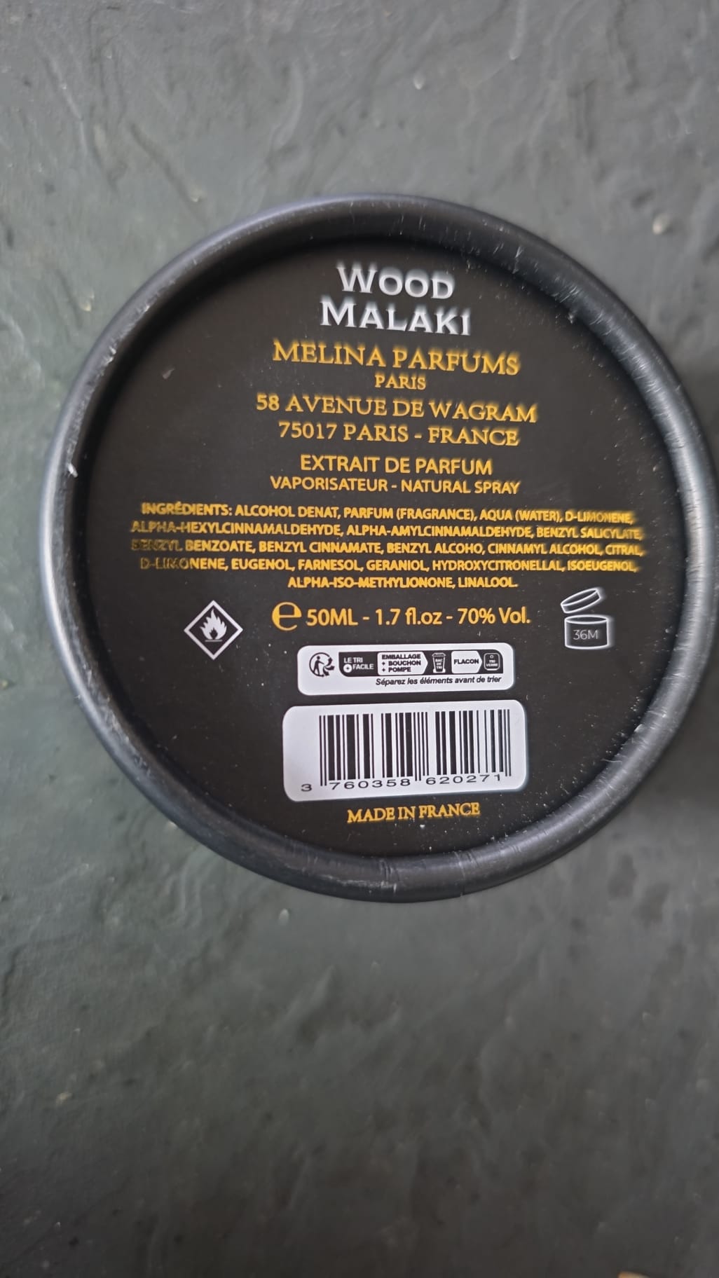 Melina Parfums - Wood Malaki - Estratto di profumo misto