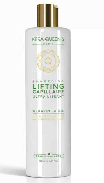Kera Queen's - Kératine & Ail - Lifting Capillaire Ultra Lissant Shampoing 500ml