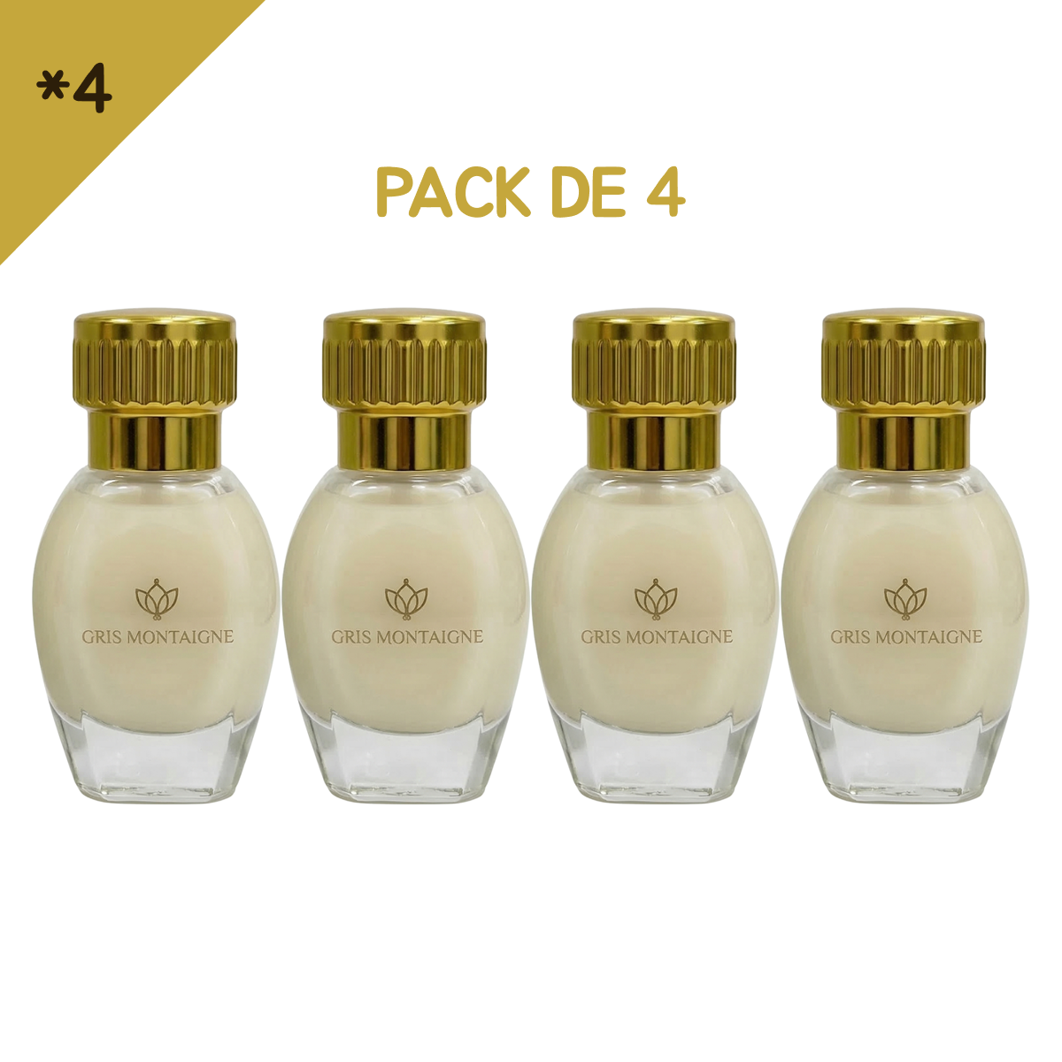12ml * 2 Gris Montaigne - Musc Tahara Pistachio - Concentré de Parfum
