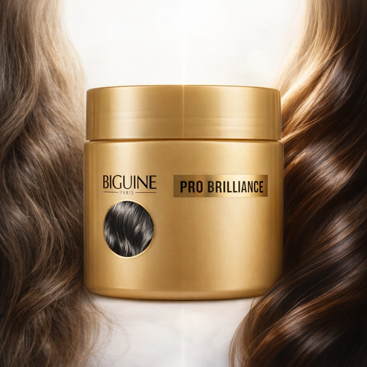 500ml Biguine Paris - Pro Brillance - Masque Cheveux Sans Eclat Ternes