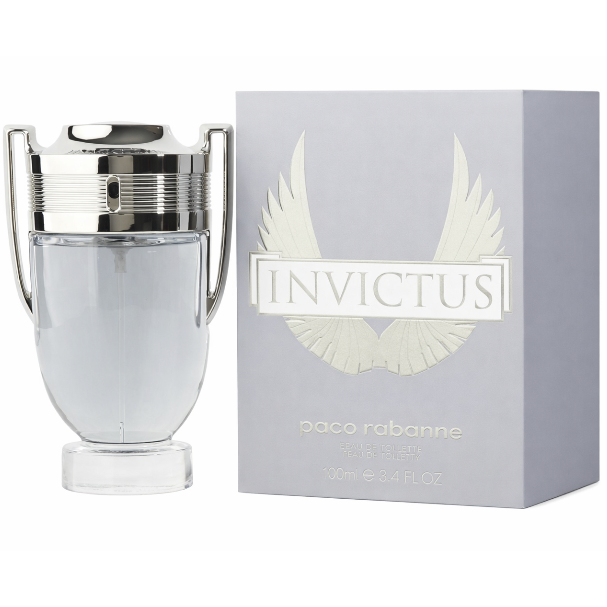 100 ml Paco Rabanne - Invictus - Eau de Toilette pour homme