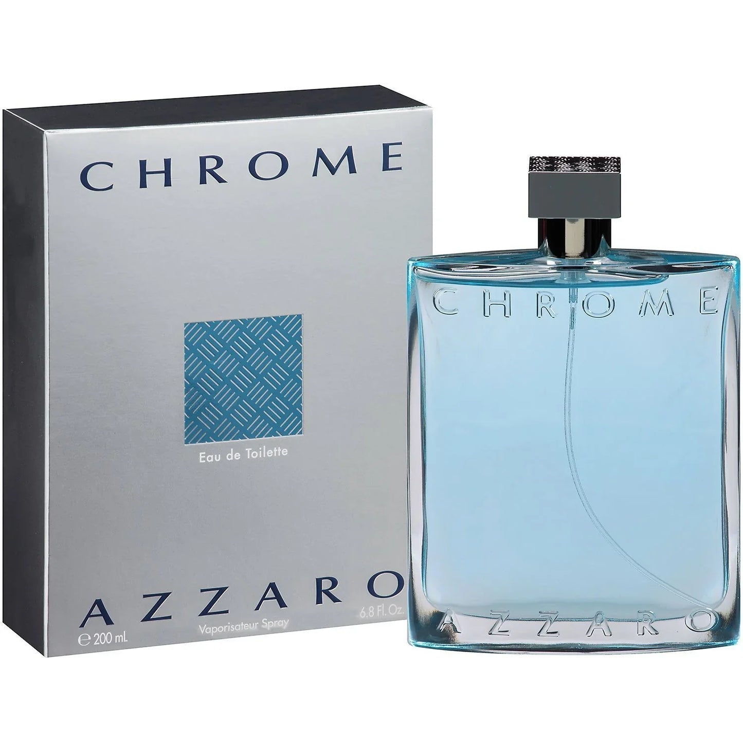 200 ml Azzaro - Chrome - Eau de Toilette pour homme
