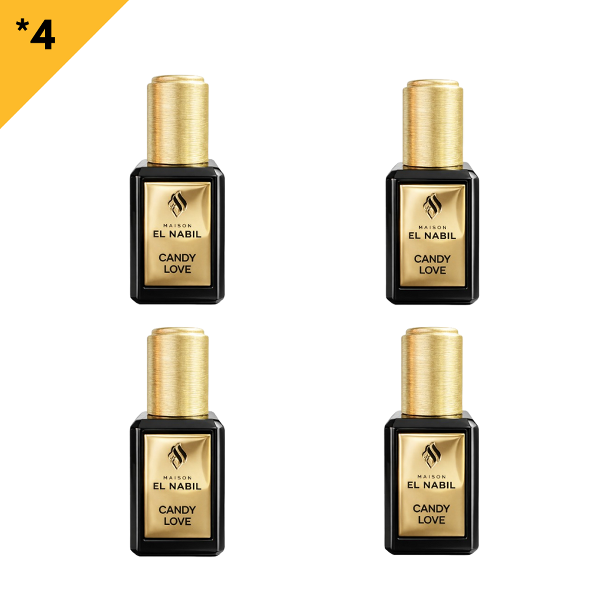 12*5ml el Nabil - Candy Love - Parfum Concentré Sans Alcool