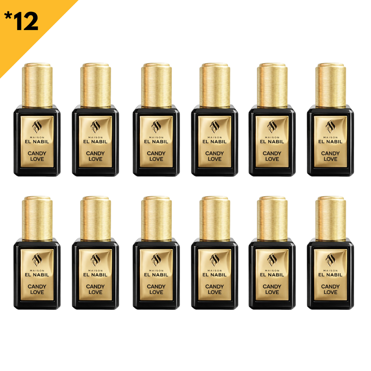2*5ml el Nabil - Candy Love - Parfum Concentré Sans Alcool