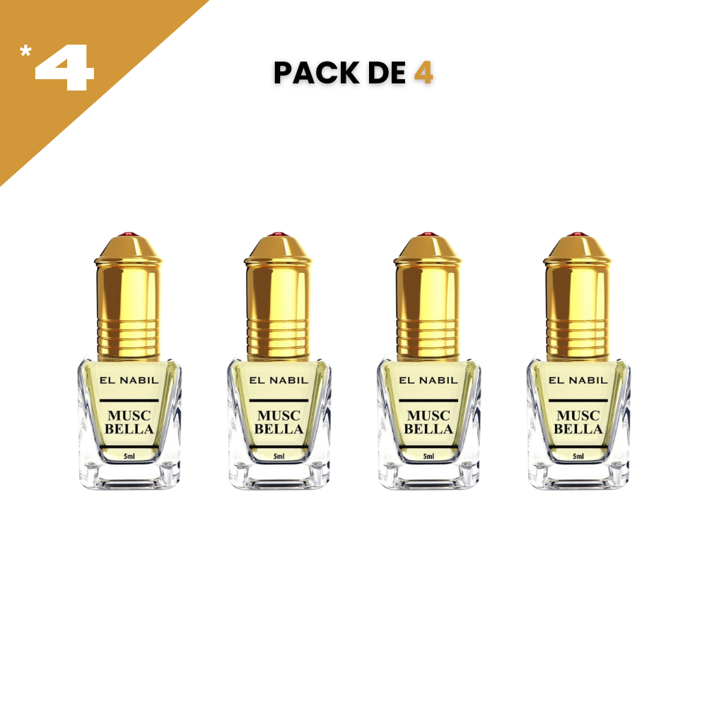 el Nabil - Musc Bella - Concentrato di profumo senza alcool