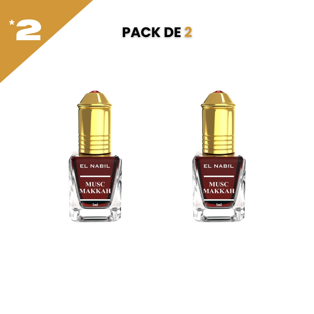 el Nabil - Musk Makkah - Parfum Concentré Sans Alcool 12*5ml