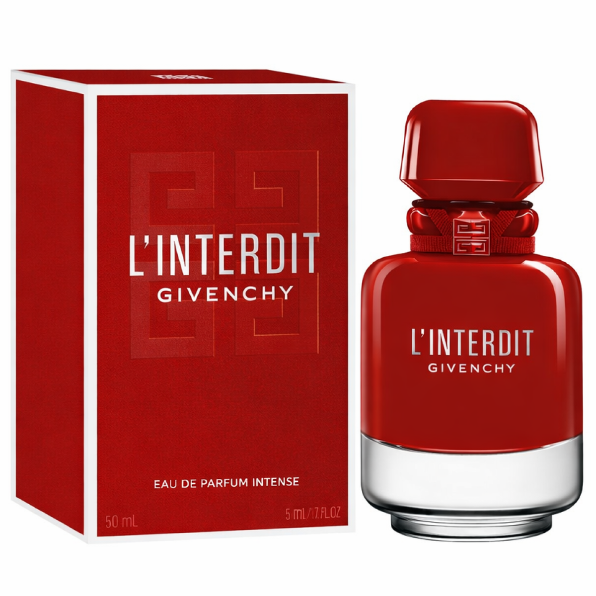 80 ml Givenchy - L'nterdit Rouge - Eau de Parfum pour femme