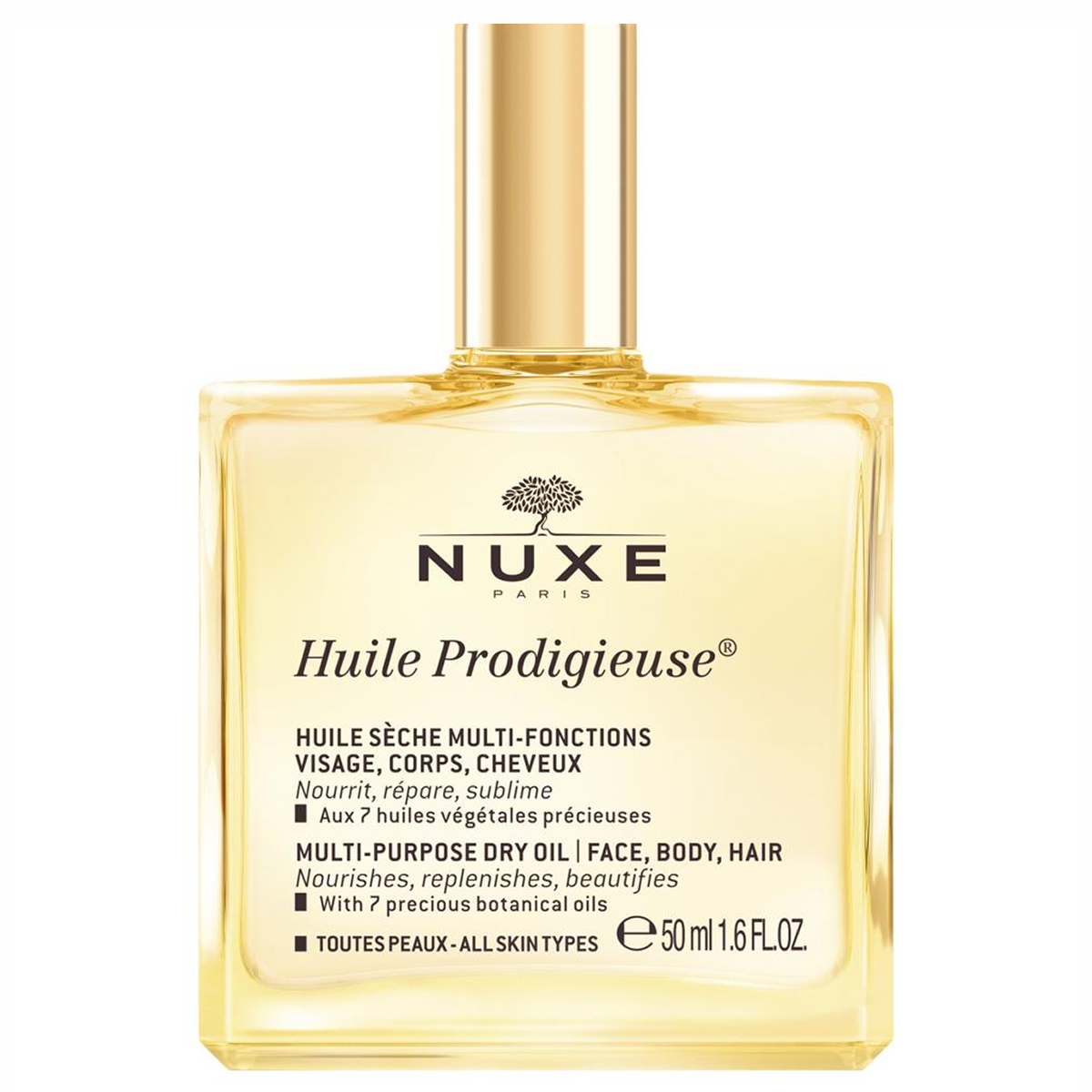 50ml Nuxe - Huile Prodigieuse sèches multi-fonctions