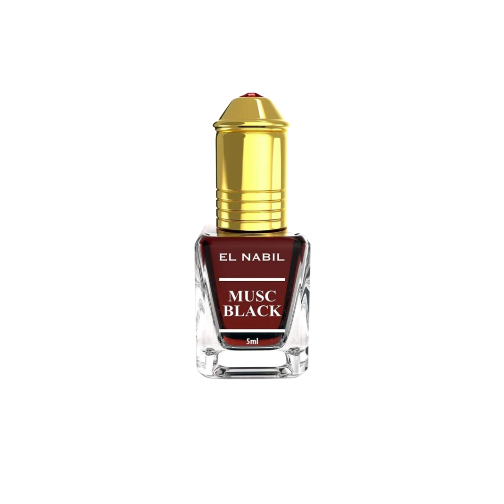 el Nabil - Musc Black - Profumo concentrato senza alcool 12*5ml