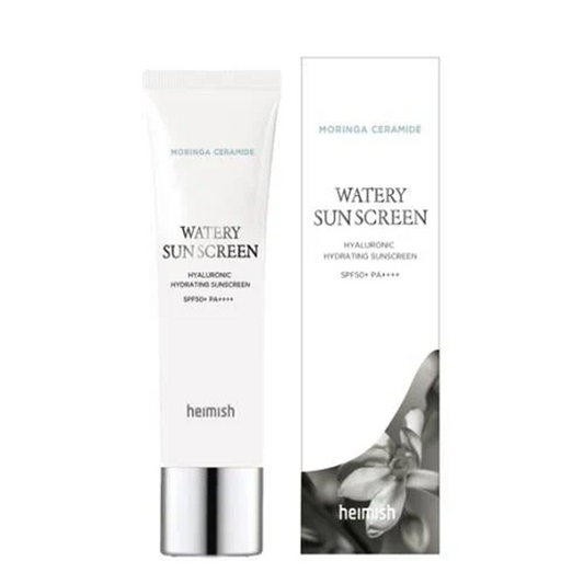 Heimish - Moringa Ceramide Hyaluronic Acid Hydrating Watery Crema Solare