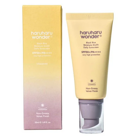 Haruharu Wonder - Black Rice Moisture Airyfit Daily Crema Solare