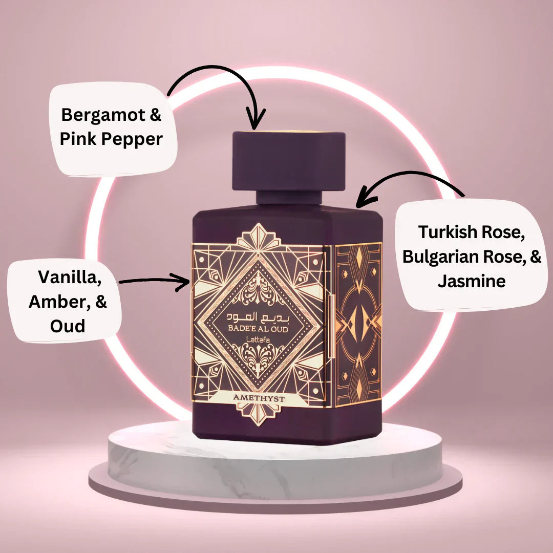 Lattafa - Bade'e Al Oud Amethyste - Eau de Parfum di Dubai Unisex