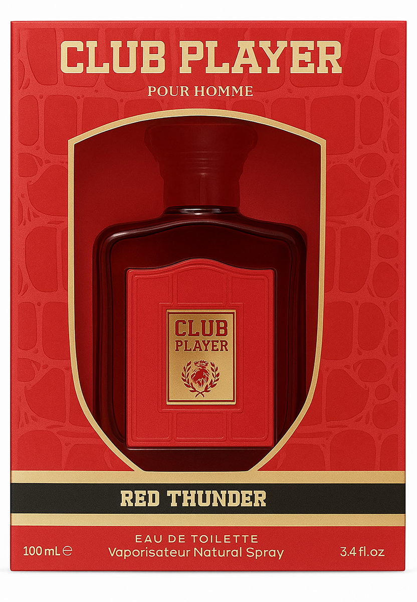 100ml Marc Dion - Club Player Red Thunder - Eau de Parfum pour femme