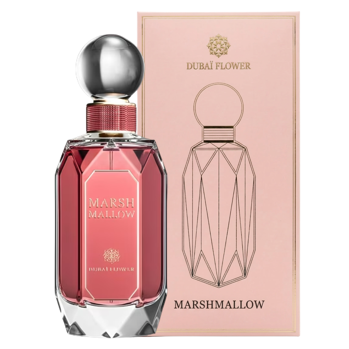 100ml Dubaï Flower - Marshmallow - Extrait de Parfum Mixte