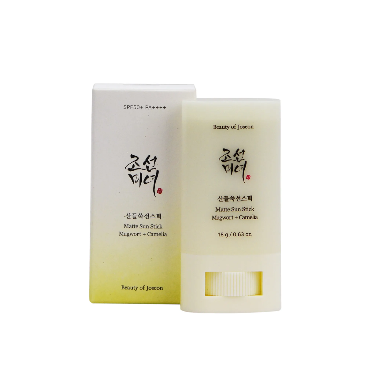 Beauty of Joseon - Matte sun stick : Mugwort + Camilia