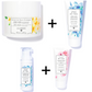 Lilaroze Paris - Pack Maschera Viso Estratto di rose + Fluido Prime Rughe Estratto di Fiori delle Alpi + Crema Mani Estratto di Fiori delle Alpi + Crema Corpo Estratto di Fiori d'Arancio