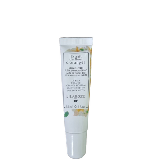 Lilaroze Paris - Balsamo Labbra Estratto di Fiori d'Arancio Burro di Karité
