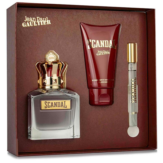 Jean Paul Gaultier - Scandal For Him - Cofanetto EDT 100ml + Mini 10ml + Gel 75ml