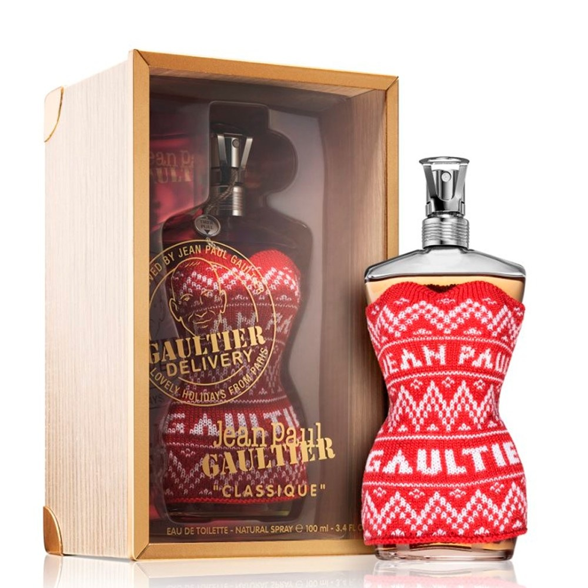 100 ml Jean Paul Gaultier - Classique Xmas Edition 2021 - Eau de Toilette pour femme