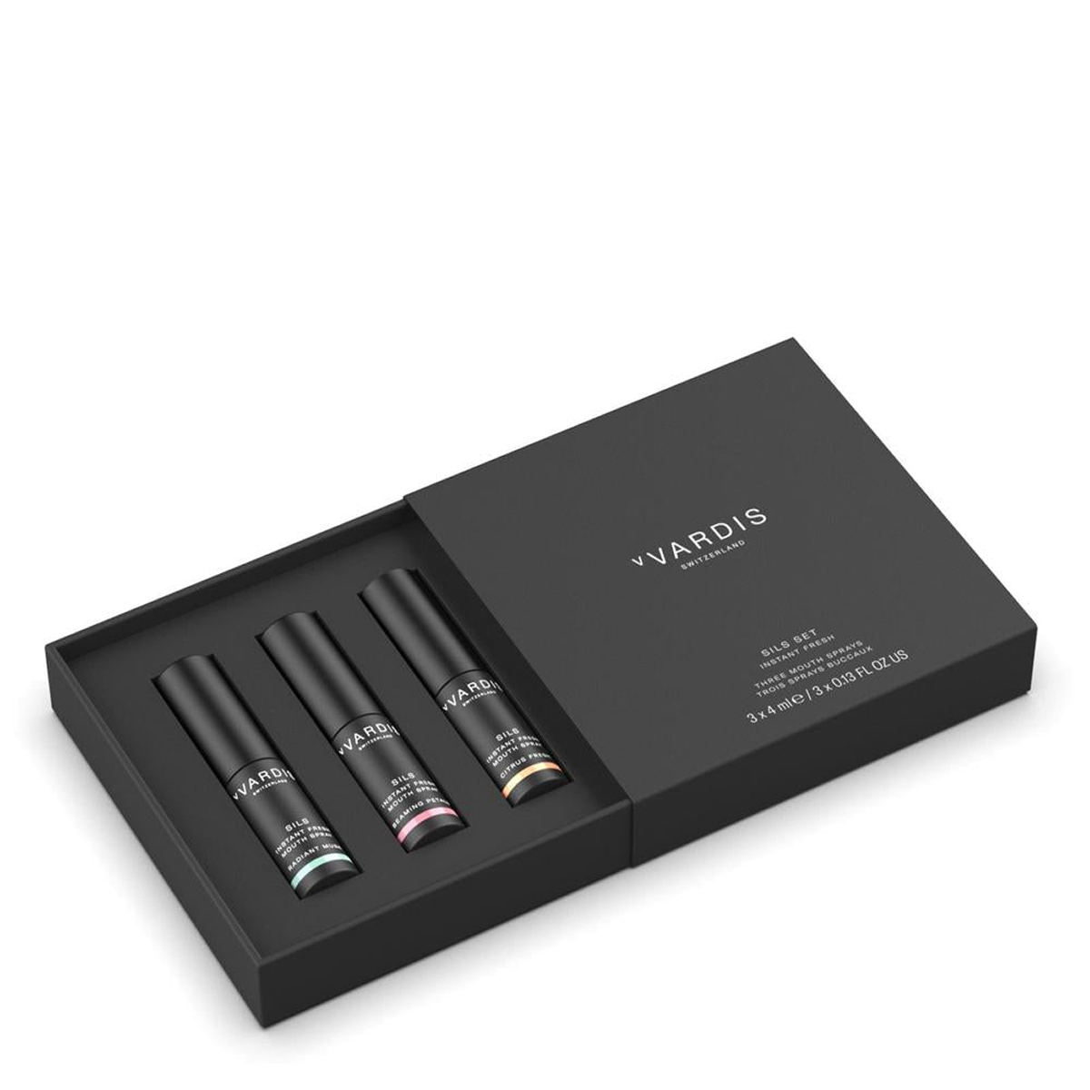 3*4ml Vvardis - Cofanetto de Spray Bouche Éliminer Les Mauvaises Odeurs 3 Senteurs