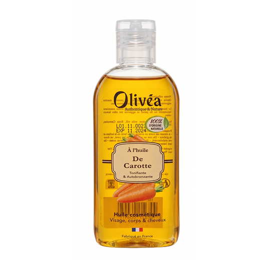 Olivéa - Olio di Carotte - Olio Tonifiante & Autoabbronzante