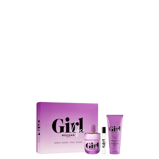 Rochas - Girl Life - EDP 75 ml + EDP MINI 7.5 ml + Latte Corpo 100 ml