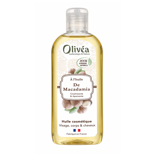Olivéa - Olio di Macadamia - Olio Cicatrizzante & lenitiva per Viso