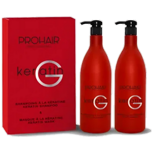 Prohair - Keratin G - Shampoo 1000ml + Maschera 1000ml