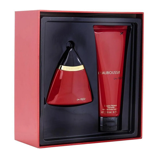 Mauboussin - Red - Cofanetto Eau de Parfum, Gel Doccia