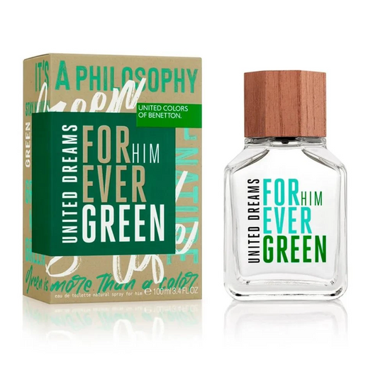 Benetton - United Dreams Forever Green - Eau de Toilette da Uomo