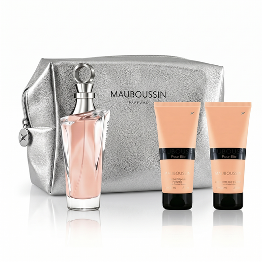 Mauboussin - per Lei - Cofanetto Prestige Eau de Parfum, Gel Doccia & Latte Corpo