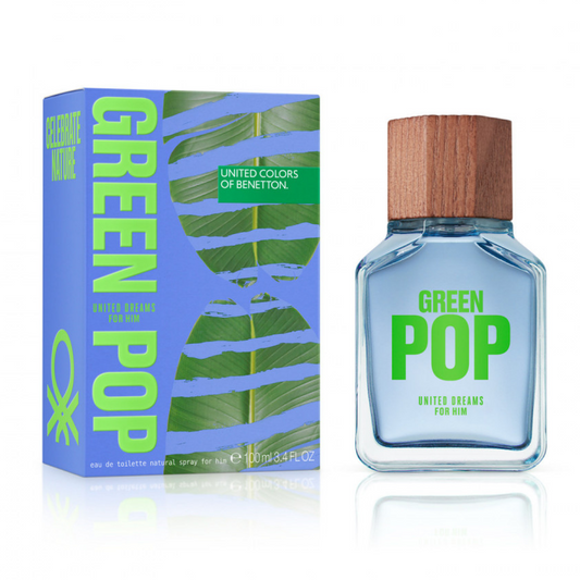 Benetton - United Dreams Green Pop - Eau de Toilette da Uomo
