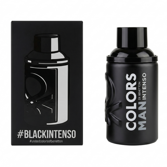 Bennetton - Colors Black Intenso - Eau de Parfum da Uomo