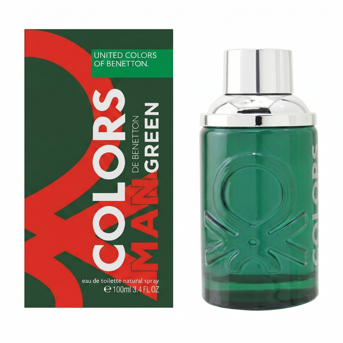 100 ml Benetton - Colors Green - Eau de Toilette pour Homme