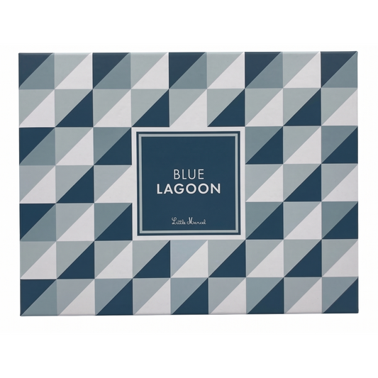 Little Marcel - Blue Lagoon - Cofanetto Eau de Parfum x2 , Gel Doccia & Latte Corpo