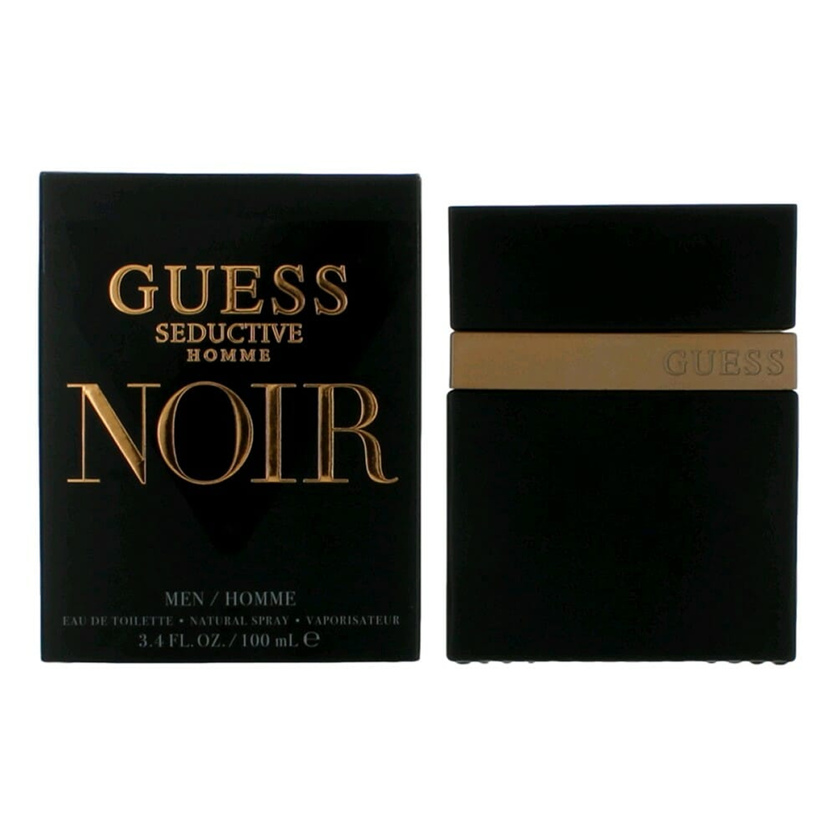 100 ml Guess - Seductive Homme Noir - Eau de Toilette per uomo