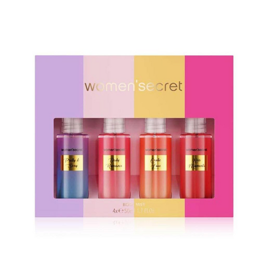 *4 Women'Secret - Lot de 4 Body Mist per Corpo