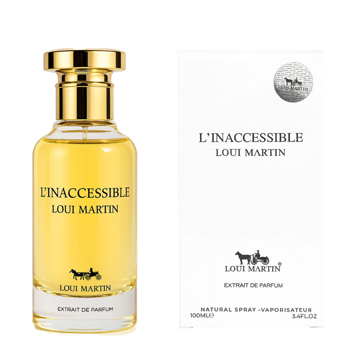 100 ml Loui Martin - L'inaccessible - Extrait de Parfum Mixte