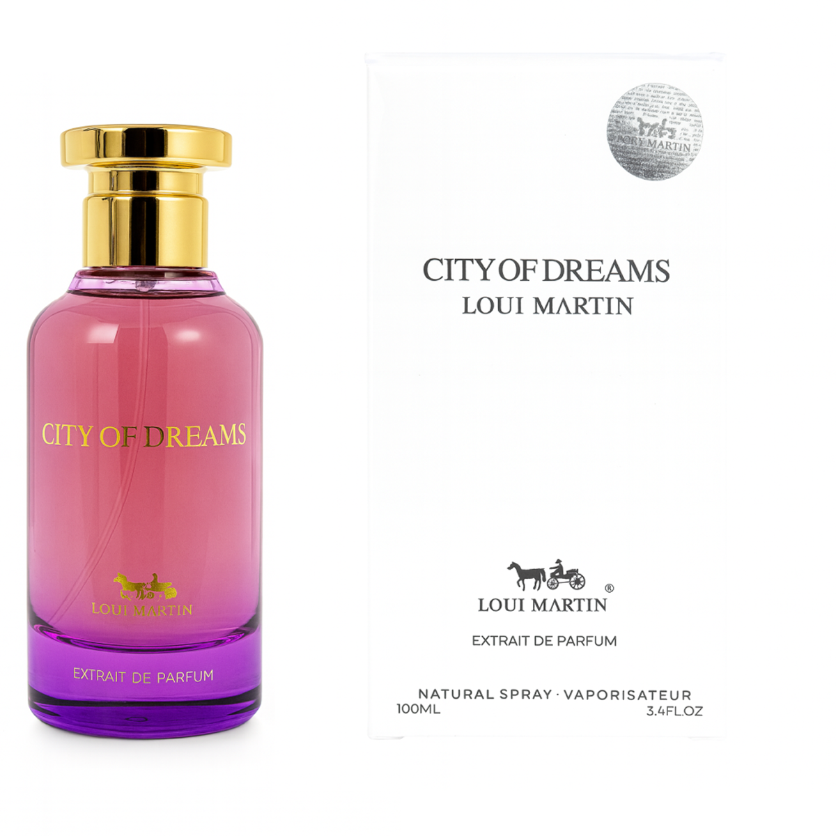 100 ml Loui Martin - City Of Dreams - Extrait de Parfum Mixte