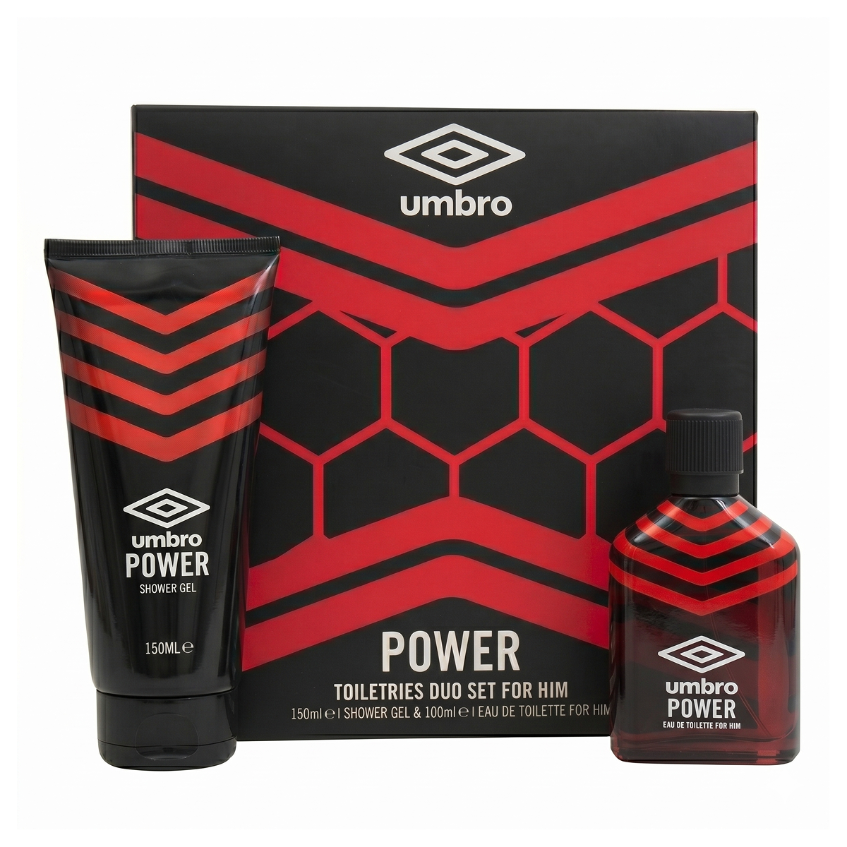 Umbro - Power - Coffret Gel Douche & Eau de Toilette pour Homme